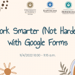 Work Smarter (Not Harder) With Google Forms Title