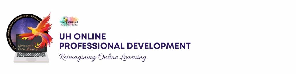 UH Online Professional Development (UHOPD) Banner